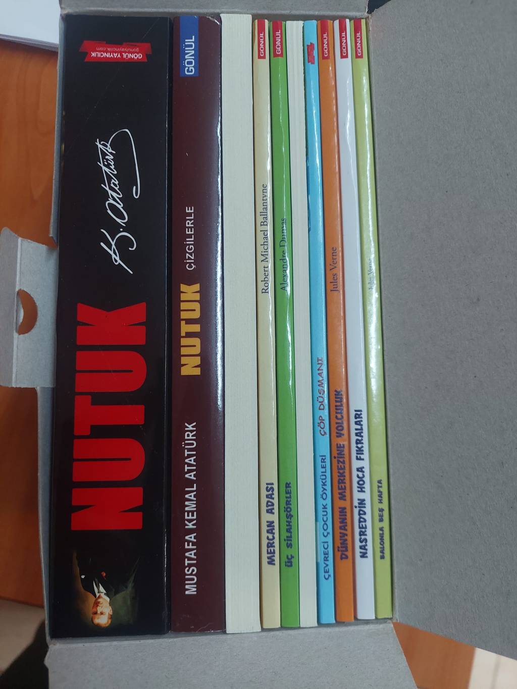 Kitap setlerimiz gelmiştir. İhtiyacı olan varsa muhtarlığımızdan alabilirsiniz.